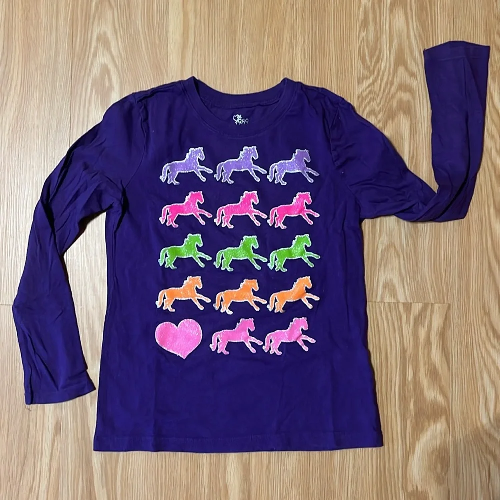 Lot of 4 Children’s Place Long-Sleeve Tees